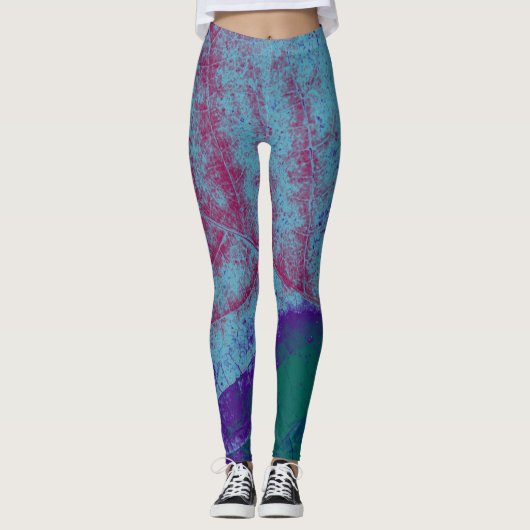 Leaf #2 Leggings (Voorkant)