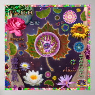 Leaf 4 Healing Poster