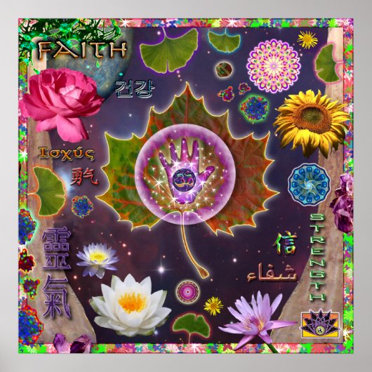 Leaf 4 Healing Poster (Voorkant)