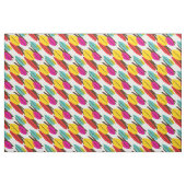 Leaf Abstract Retro Multicolored Patroon Stof (Fat Quarter)