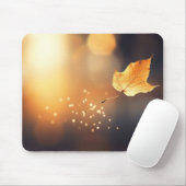 Leaf Air Natuur Serene Rustig Vreedzaam Muismat (Met muis)