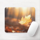 Leaf Air Natuur Serene Rustig Vreedzaam Muismat (Met muis)