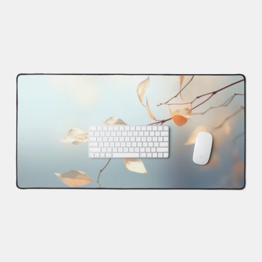 Leaf Air Natuur Serene rustige rust Bureaumat (Keyboard & Muis)