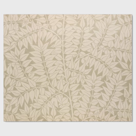 Leaf and Branch Pattern (door William Morris) Cadeaupapier (Vlak)