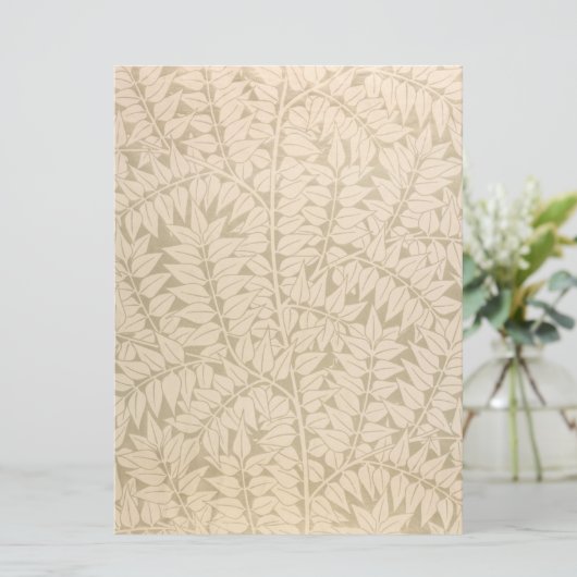 Leaf and Branch Pattern (door William Morris) Kaart (Staand voorkant)