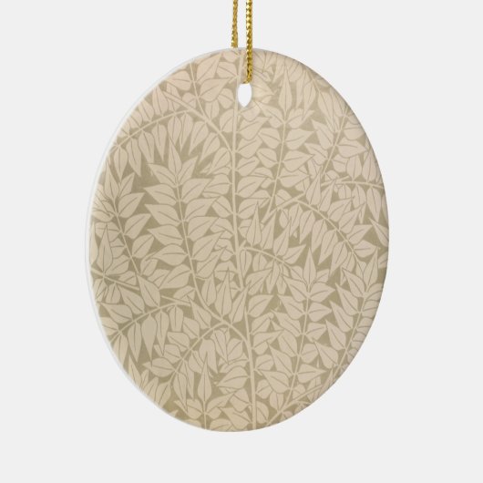 Leaf and Branch Pattern (door William Morris) Keramisch Ornament (Rechts)