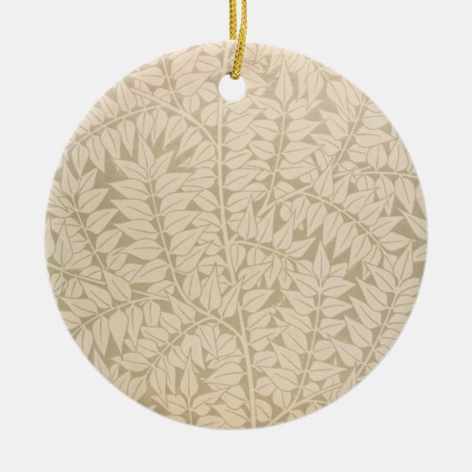 Leaf and Branch Pattern (door William Morris) Keramisch Ornament (Voorkant)