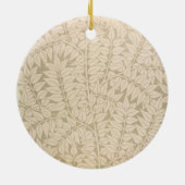 Leaf and Branch Pattern (door William Morris) Keramisch Ornament (Achterkant)