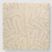 Leaf and Branch Pattern (door William Morris) Stenen Onderzetter (Voorkant)