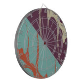 Leaf Art 4 Dartbord (Voorkant Links)