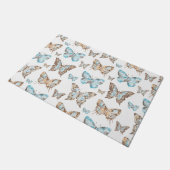 Leaf Art Butterfly Deurmat (Schuin)