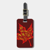 Leaf Bagagelabel (Voorkant verticaal)