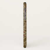 Leaf Berry Classic Kleurrijke  Patroon Art Case-Mate iPhone Case (Achterkant/links)