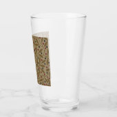 Leaf Berry Classic Kleurrijke  Patroon Art Glas (Links)