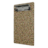 Leaf Berry Classic Kleurrijke Patroon Art Mini Klembord (Angled2)