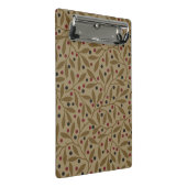 Leaf Berry Classic Kleurrijke Patroon Art Mini Klembord (Schuin)