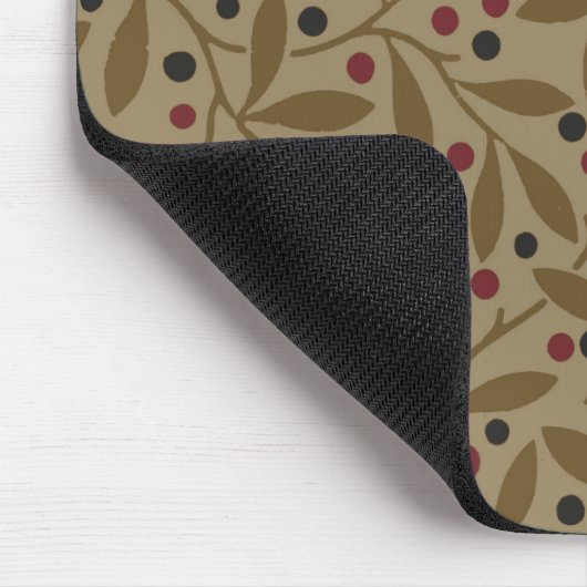 Leaf Berry Classic Kleurrijke  Patroon Art Muismat (Hoek)