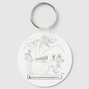 Leaf Blower Cartoon 9326 Sleutelhanger
