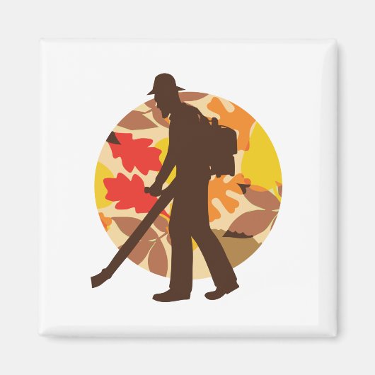 Leaf Blower Magneet (Voorkant)