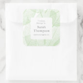 Leaf Bookplate Dit boek is van Stickers (Tas)