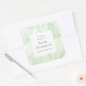 Leaf Bookplate Dit boek is van Stickers (Envelop)