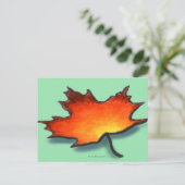 Leaf Briefkaart (Staand voorkant)
