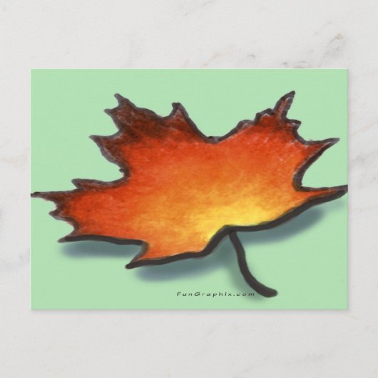 Leaf Briefkaart (Voorkant)