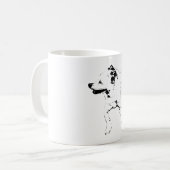 Leaf-Chase Draai, Grinnende Pup Koffiemok (Voorkant links)