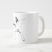 Leaf-Chase Pivot, Grinning Pup Grote Koffiekop (Voorkant rechts)