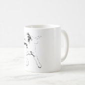 Leaf-Chase Pivot, Grinning Pup Koffiemok (Voorkant rechts)