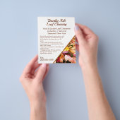 Leaf Clearing Clean Up Removal Promotie Flyer (Hand)