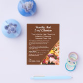 Leaf Clearing Clean Up Removal Promotie Flyer (Enkel)