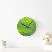 Leaf Clock Ronde Klok (Huis)