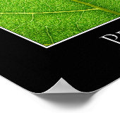 Leaf close-up Poster (Hoek)