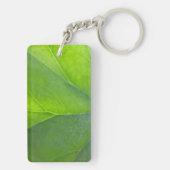 Leaf Closeup Sleutelhanger (achterkant)