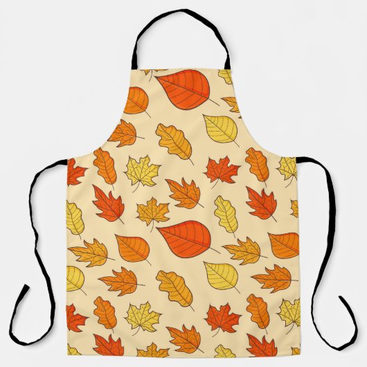 Leaf Concept Pattern. Leaf Herfst and Autumn Symbo Schort (Voorkant)
