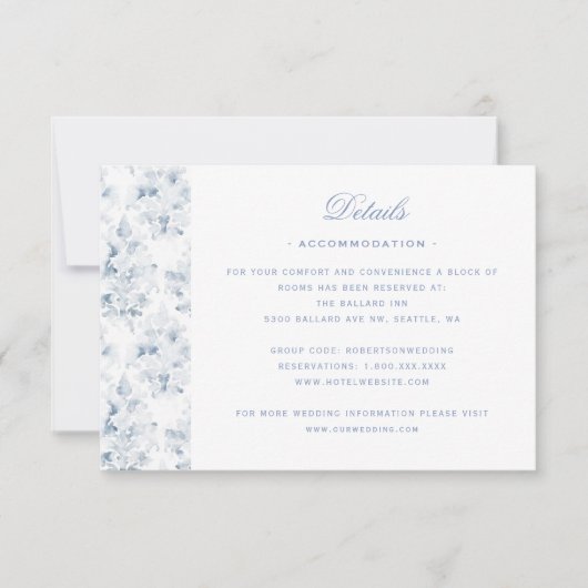 Leaf Crest w / Bow Details Bedankkaart (Voorkant)