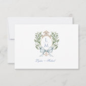 Leaf Crest w/Bow QR-code (Achterkant)