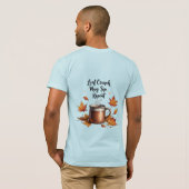 Leaf Crunch, Mug Sip, Repeat - Herfststemming T-shirt (Achterkant volledig)
