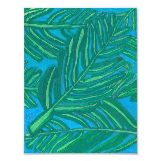 Leaf Day Print Foto Afdruk (Voorkant)