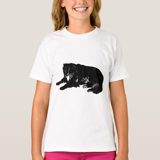 Leaf-Day Rest met een vriendelijke blik T-shirt (Voorkant)