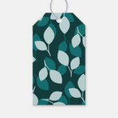 Leaf design print cadeau label cadeaulabel (Voorkant)