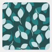 Leaf design print sticker (Voorkant)