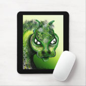 Leaf Dragon Mousepad Muismat (Met muis)