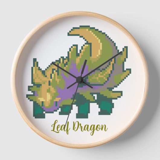 Leaf Dragon Pixel art (Voorkant)