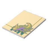 Leaf Dragon Pixel art Notitieblok (Linkerzijde)