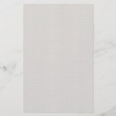 Leaf en Plume Elegant Botanische Stationery Briefpapier (Achterkant)