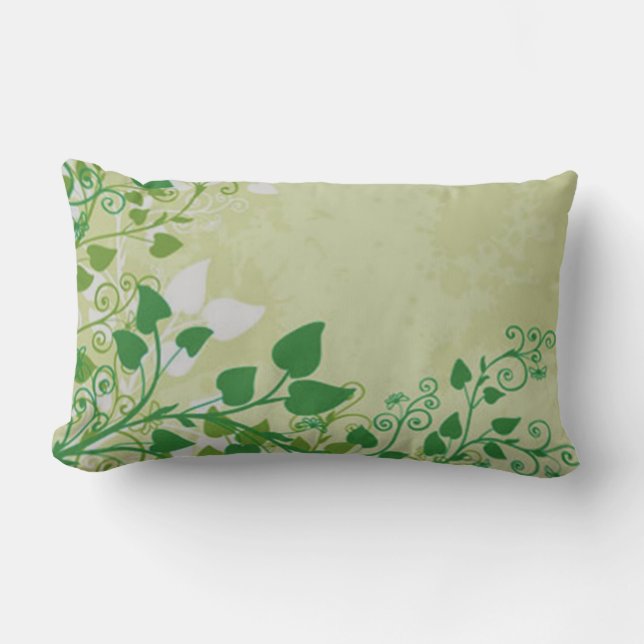 Leaf Flower 2 Sided Pillow Kussen (Voorkant)