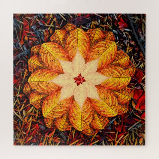 Leaf Flower Switch Legpuzzel (Horizontaal)