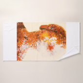 Leaf Girl 11 Badhanddoek (Badhanddoek)